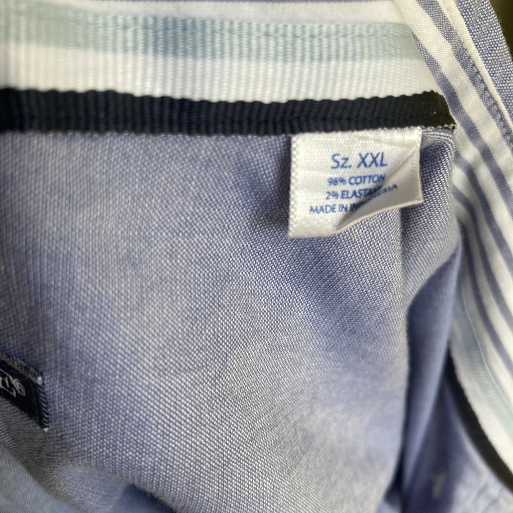 Southern Tide Men's Blue Button Down Shirt, Size XXL - Picture 7 of 9